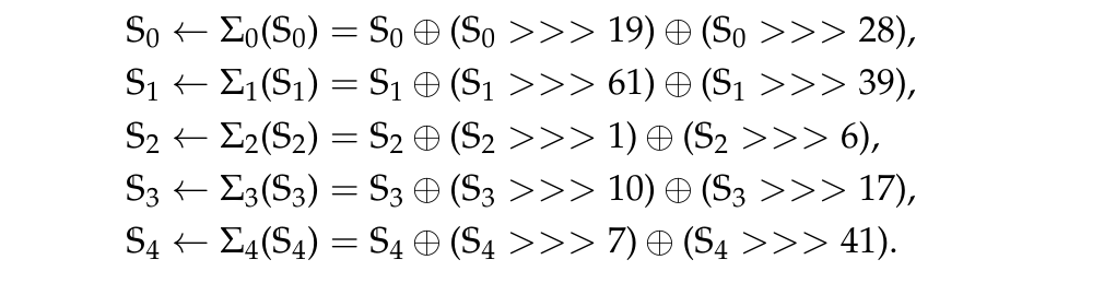 Fonctions de diffusion linéaire