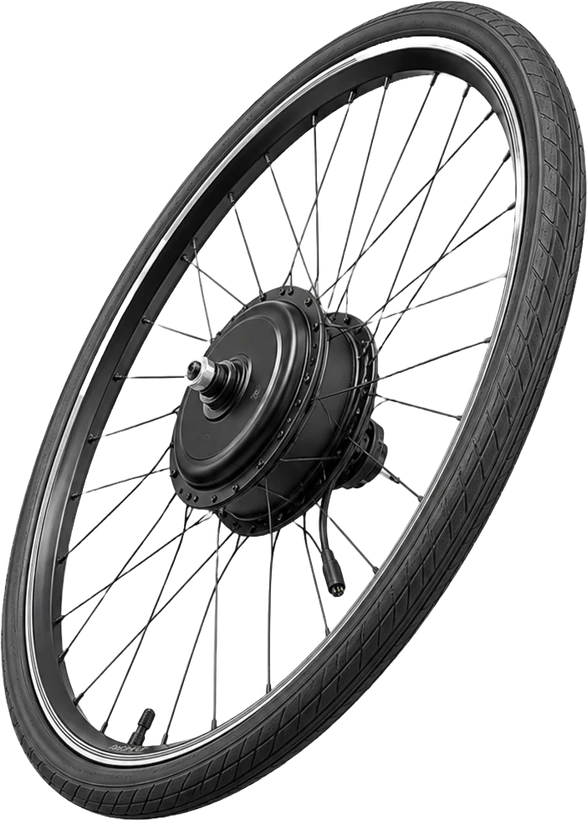 Roue à moteur intégré pour vélo électrique