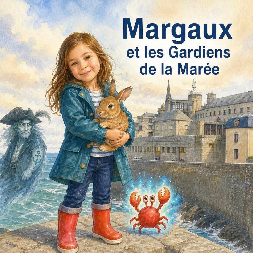 Couverture du livre « Margaux et les Gardiens de la Marée »