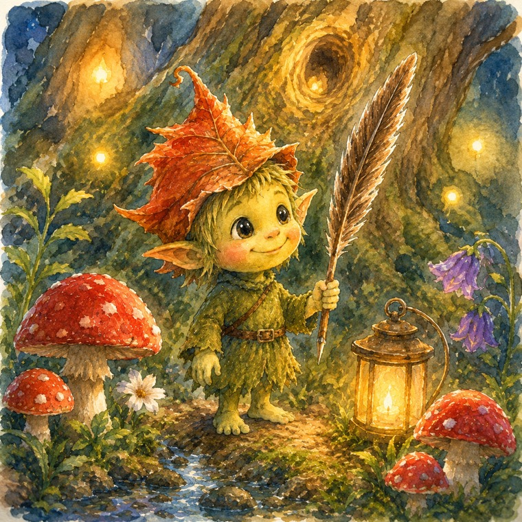 Échantillon du style d'illustration aquarelle