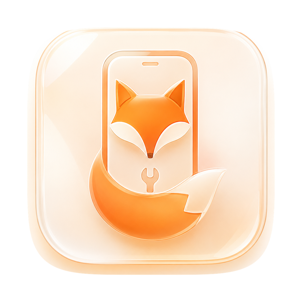 Icône de l'application FoxFix