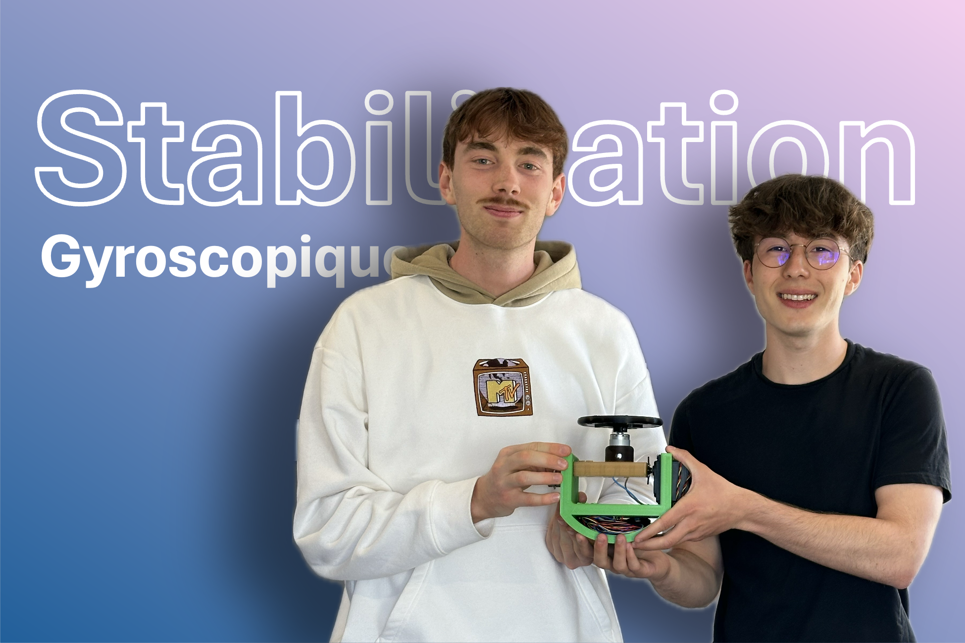 Prototype du stabilisateur gyroscopique
