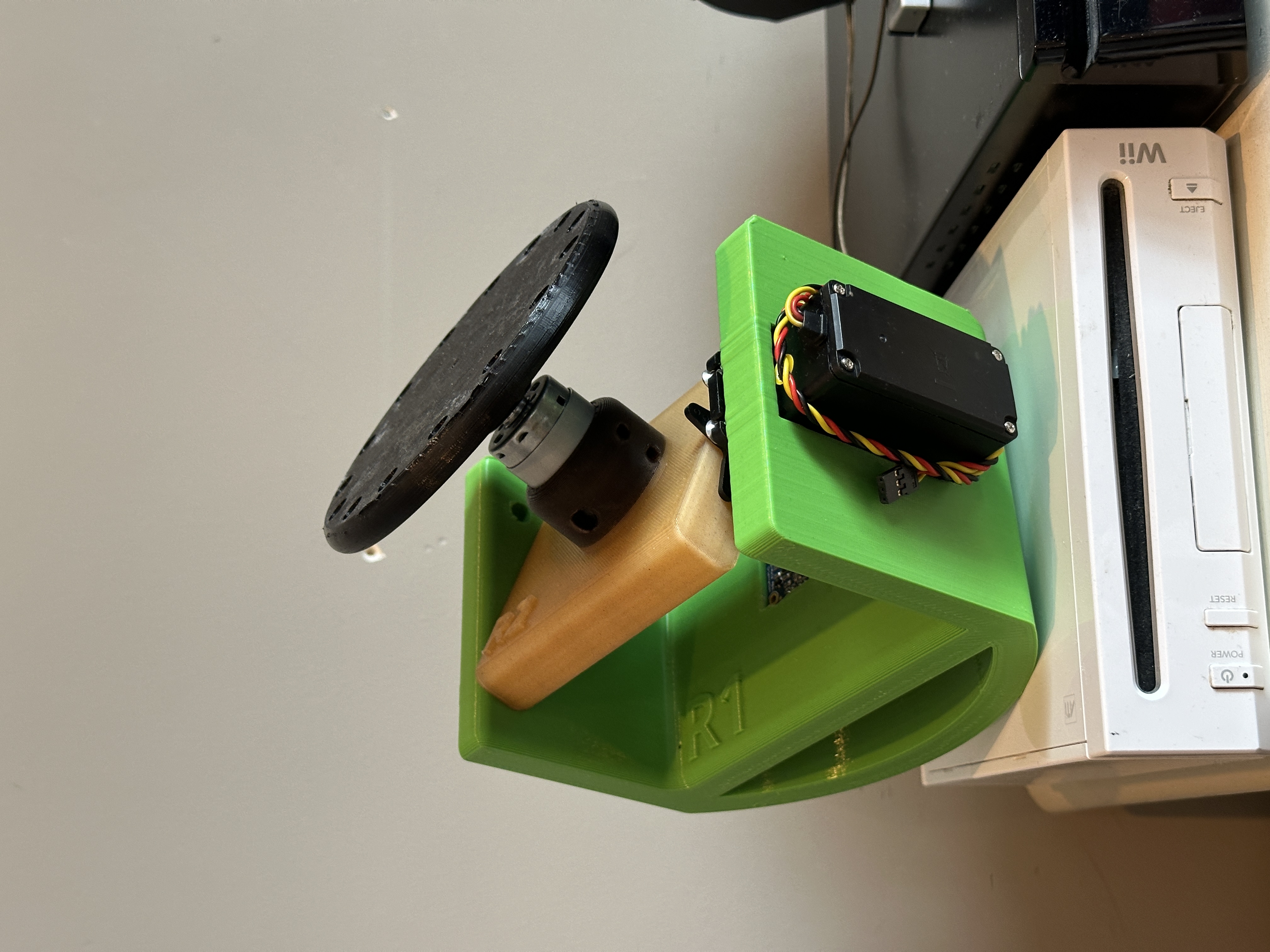 Pièces imprimées du prototype